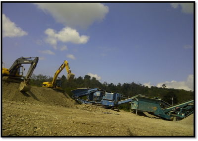 TRITURADOS PARA LOS PROYECTOS DE ESMERALDAS Y ZAPOTILLO